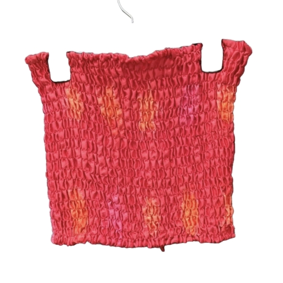 🎊HOST PICK 🎊Barefoot Attitude Red Bandeau Top New Without Tags - Picture 2 of 7